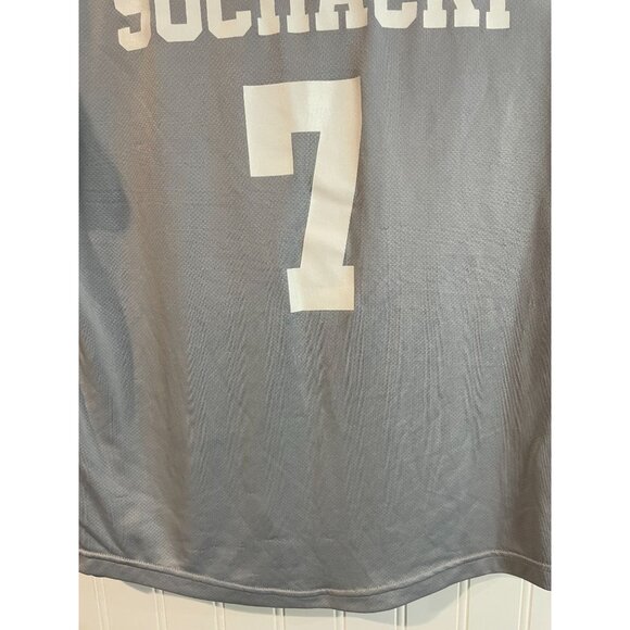 Nike Team MLB Gray SOX SOCHACKI 7 Jersey Shirt Medium M - Picture 5 of 12